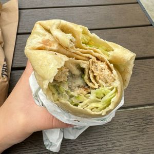 grilled chicken ranch wrap   at Plant Power Fast Food - SDSU in San Diego