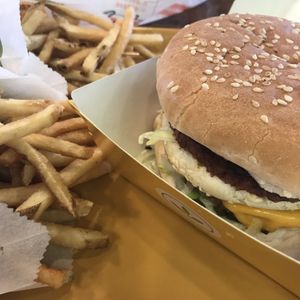 Big Zac at Plant Power Fast Food - SDSU in San Diego