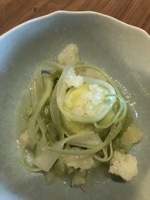 dessert at Moss in Grindavik