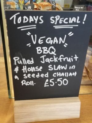 Vegan special  at Urban Ground in Eastbourne