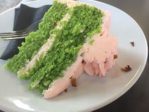 Matcha and rose. at Urban Ground in Eastbourne