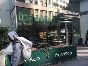 Front, with outdoor searing. at fresh&co - Lexington Ave in New York City