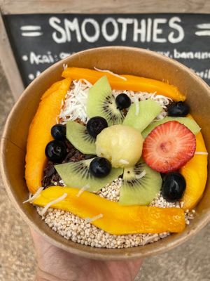 Tulum smoothie bowl at Los Bowls de Guadalupe  in Tulum