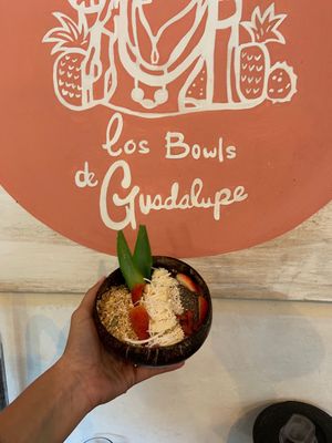 Acai bowl  at Los Bowls de Guadalupe  in Tulum