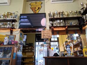 The bar area. at Vurger in Barcelona