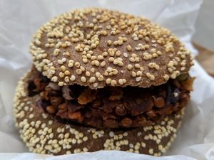 Vatman burger. at Vurger in Barcelona