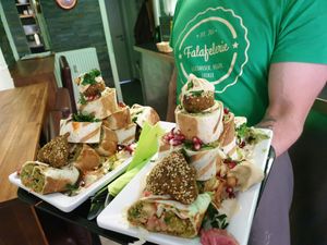 Vegan Sushi at Falafelerie in Esslingen