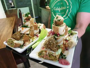 Vegan Sushi at Falafelerie in Esslingen