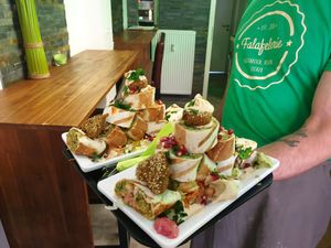 Vegan Sushi at Falafelerie in Esslingen