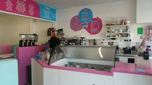 Interior at Freaky Shakes in Manchester