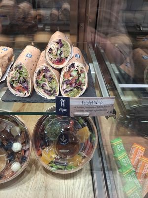 Falafel Wrap at Haferkater - S-Bf Friedrichstraße in Berlin
