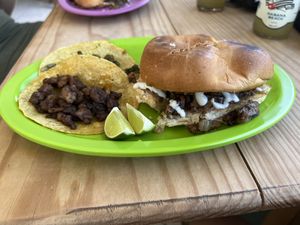   at El Bajón Vegano in Tulum