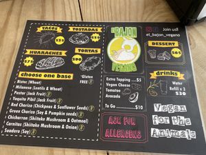   at El Bajón Vegano in Tulum