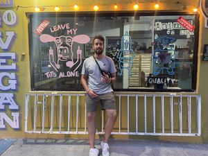   at El Bajón Vegano in Tulum