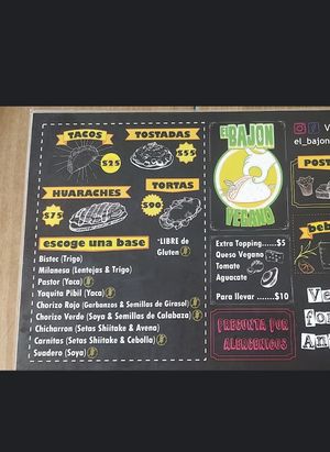   at El Bajón Vegano in Tulum