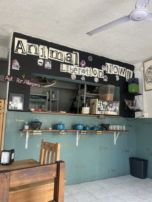   at El Bajón Vegano in Tulum