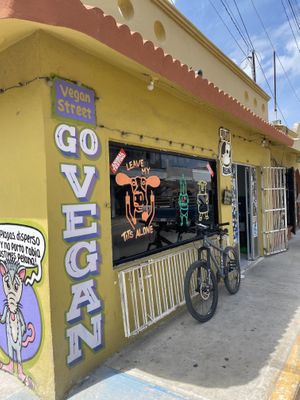   at El Bajón Vegano in Tulum