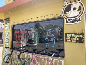   at El Bajón Vegano in Tulum