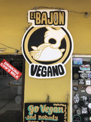   at El Bajón Vegano in Tulum