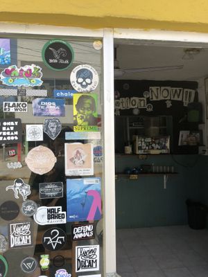 Defend animals  at El Bajón Vegano in Tulum