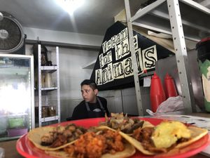   at El Bajón Vegano in Tulum