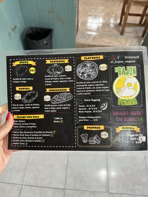   at El Bajón Vegano in Tulum