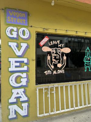   at El Bajón Vegano in Tulum