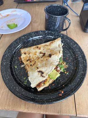   at El Bajón Vegano in Tulum