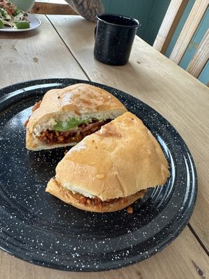   at El Bajón Vegano in Tulum