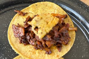 Taco Al   at El Bajón Vegano in Tulum