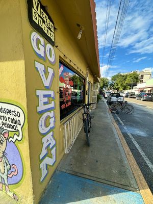 Outside!  at El Bajón Vegano in Tulum