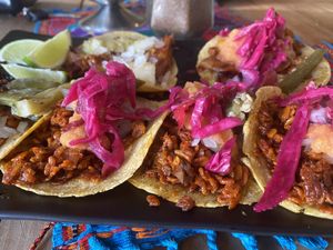  at El Bajón Vegano in Tulum