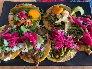   at El Bajón Vegano in Tulum