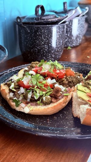   at El Bajón Vegano in Tulum