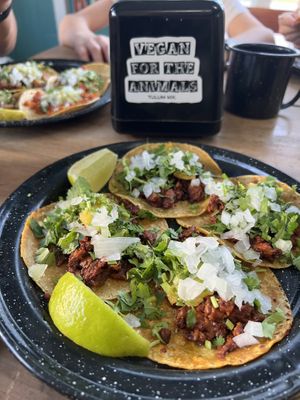   at El Bajón Vegano in Tulum
