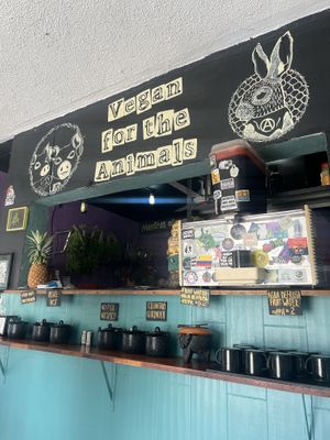   at El Bajón Vegano in Tulum