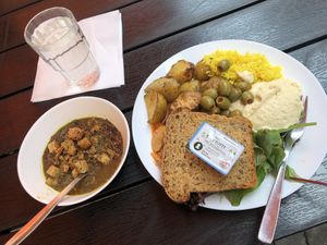 Vegan  at Hermitage in Stockholm