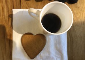 Coffee and cookies are included!  at Hermitage in Stockholm