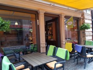 outside at Hermitage in Stockholm