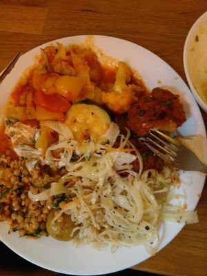 food at Hermitage in Stockholm