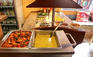 buffet at Hermitage in Stockholm