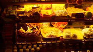 Cakes and goodies at Hermitage in Stockholm