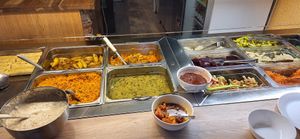 Buffet at Hermitage in Stockholm