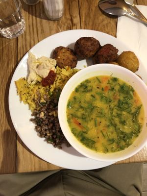 My buffet choices  at Hermitage in Stockholm