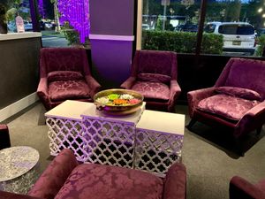 Indoor decor / waiting area at 21 Spices in Naples