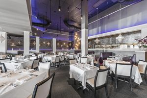 interior of restaurant at 21 Spices in Naples