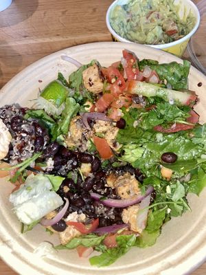 Vegan Tofu Quinoa Bowl #2 #Veganuary at Willy's in Atlanta