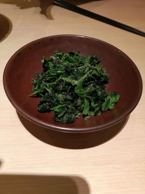 Lightly salted veg at Ootoya in Aomori