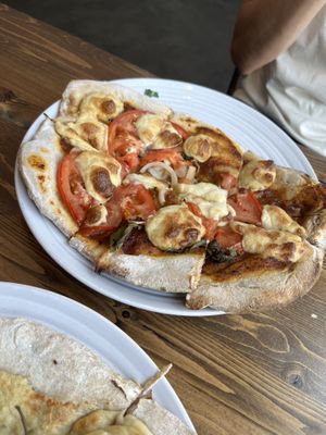 Margherita Pizza (vegan)  at Harvest on 25th in Waco