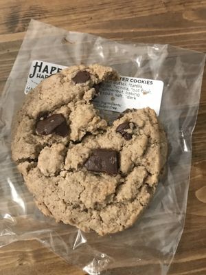 A healthy gluten free vegan cookie at Harvest on 25th in Waco